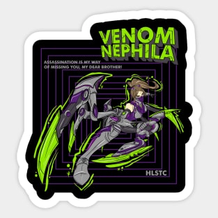 Mobile Legends Hanabi Venom Nephila Sticker